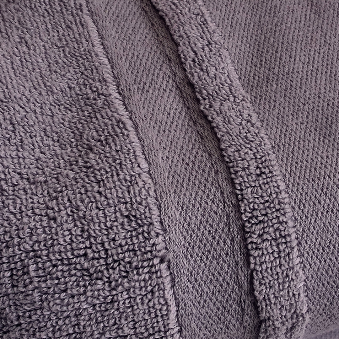 Dobby Grey Bath Towel