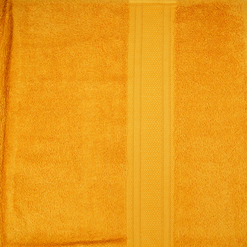 Bath Towel Brown/Mustard