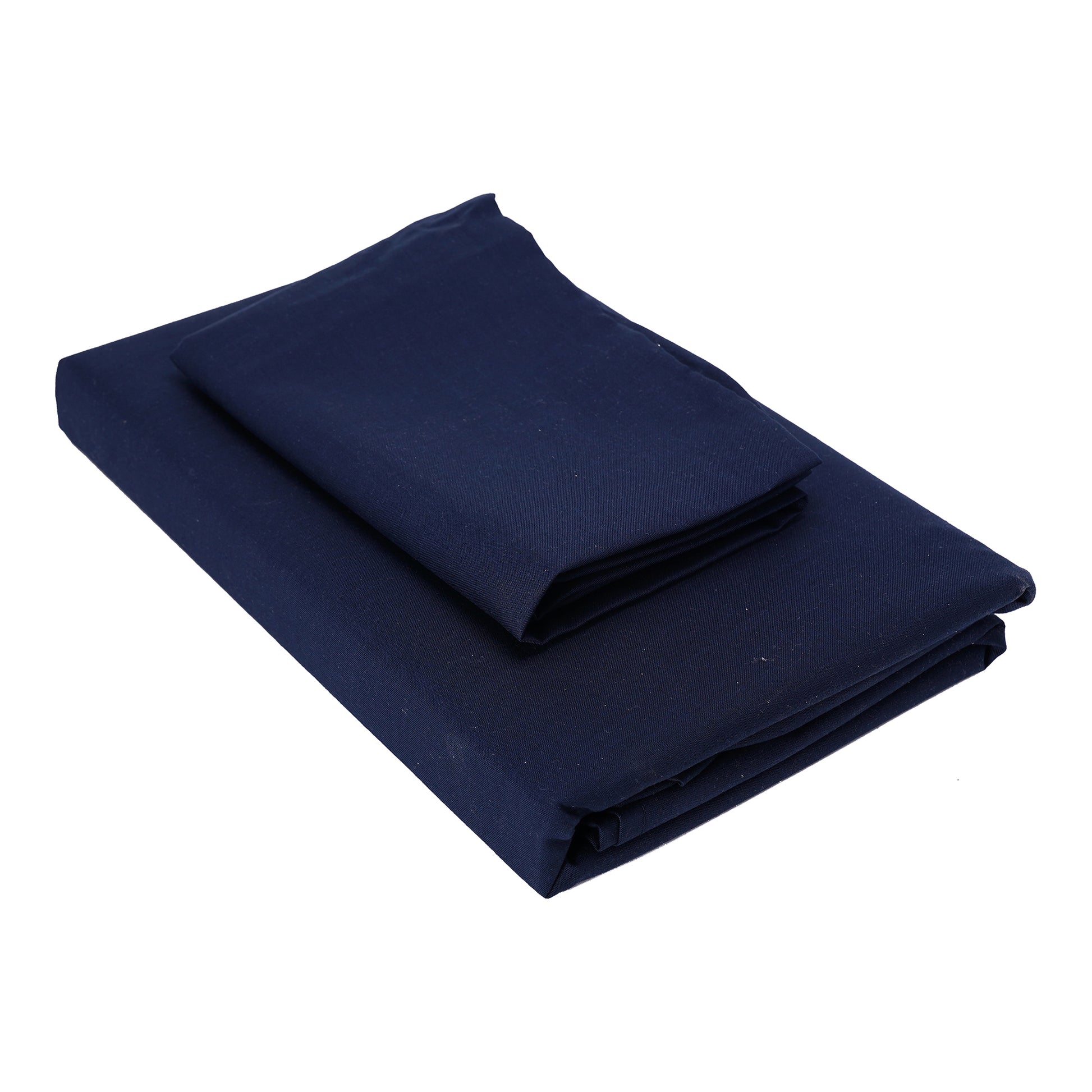 Flat Sheet - Dyed - Navy - Single