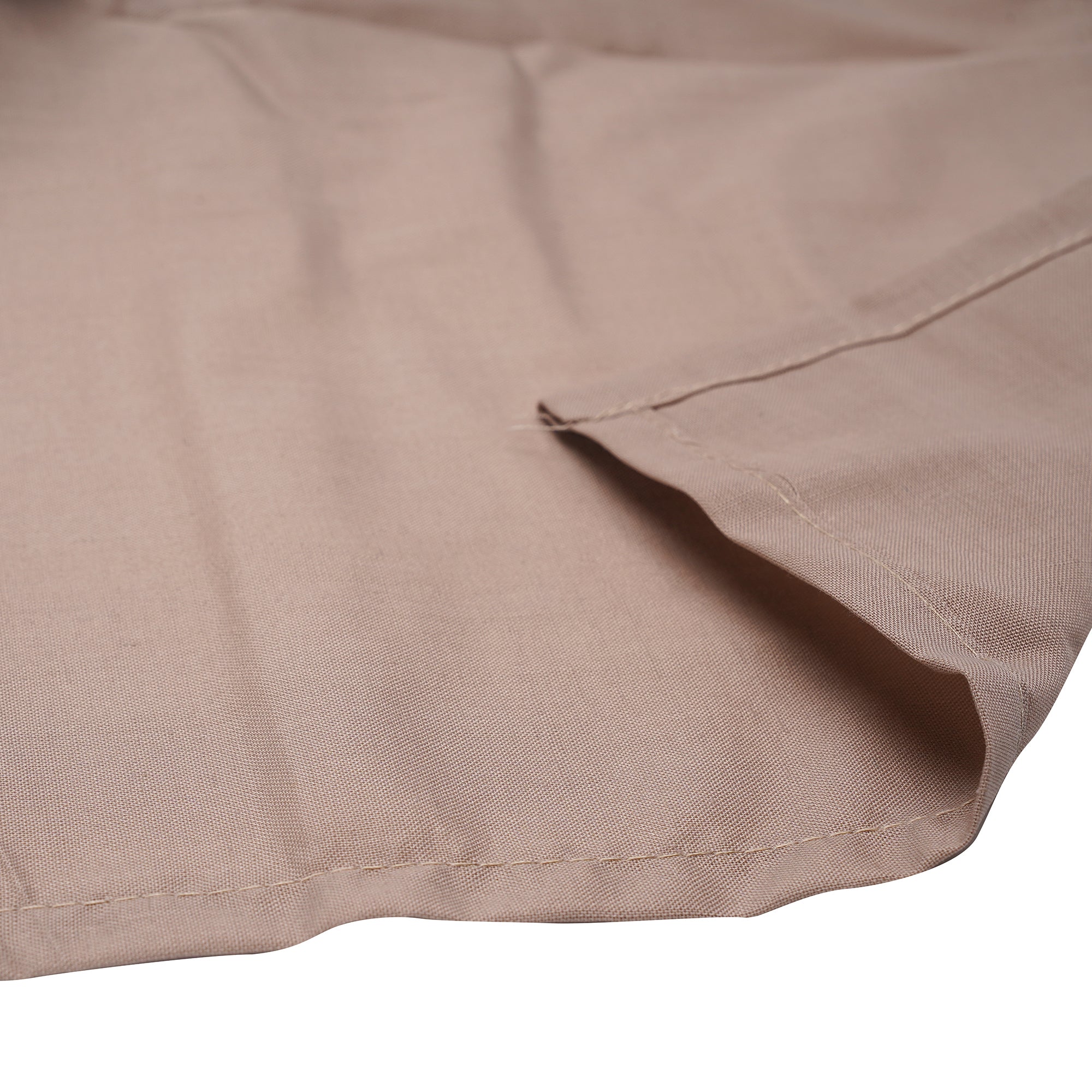 Flat Bed Sheets - Dyed - Taupe - Single