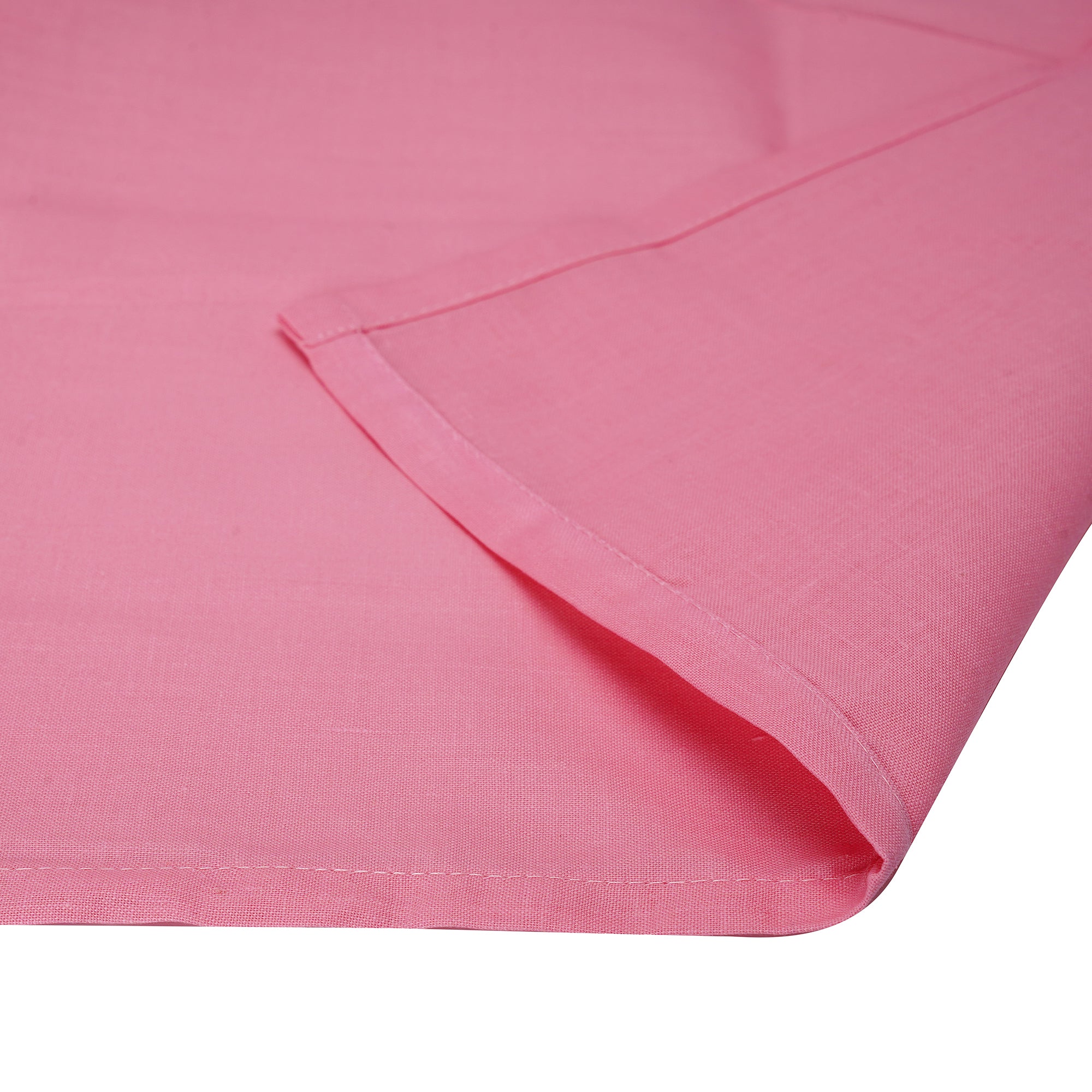 Flat Bed Sheet - Dyed - Rose Pink - Single