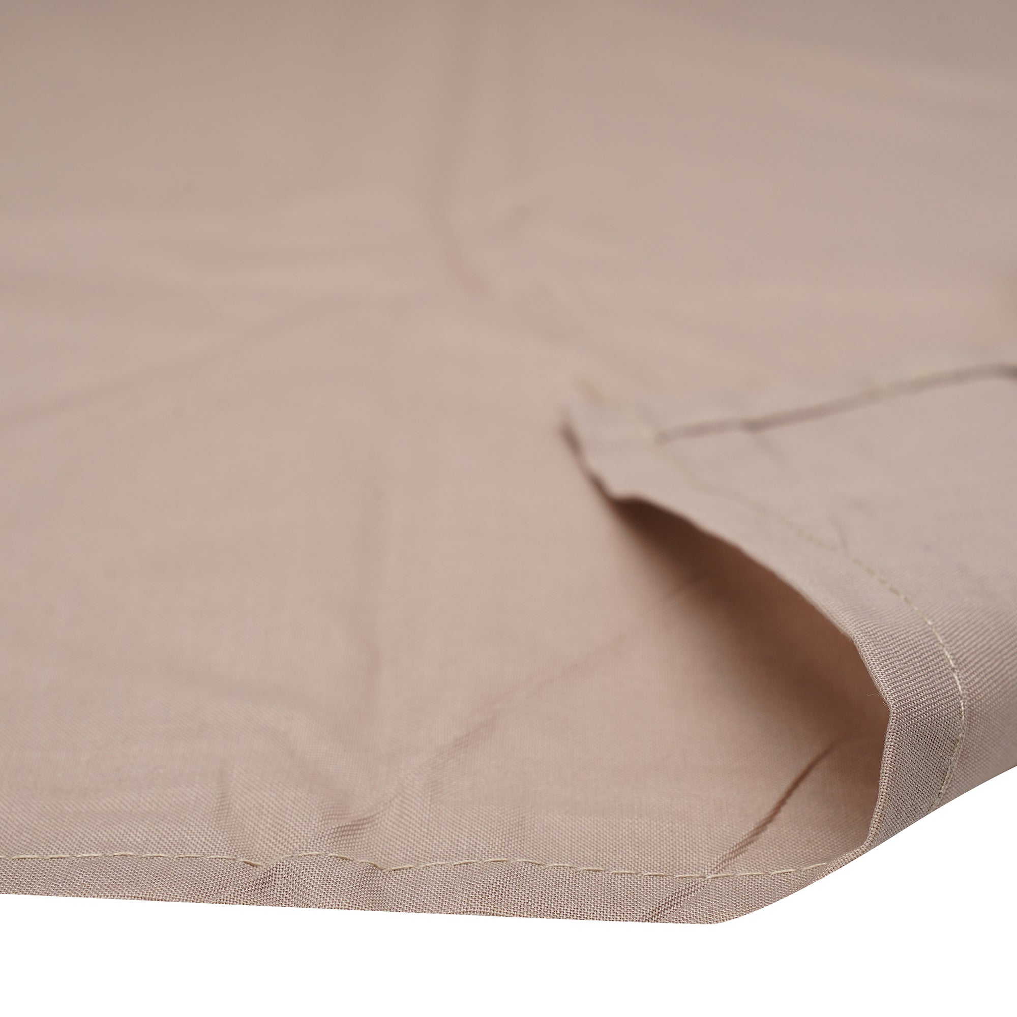 Flat Bed Sheet - Dyed - Taupe - King