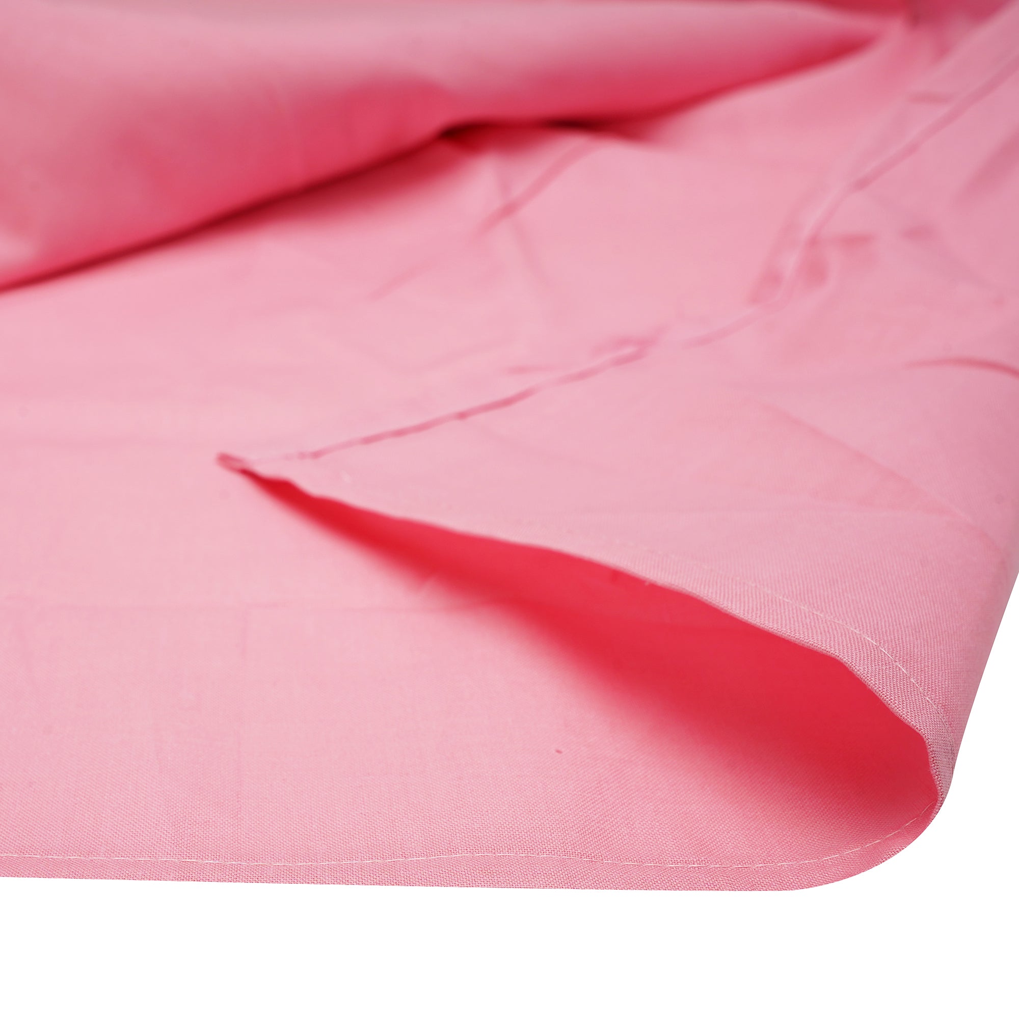 Flat Bed Sheet - Dyed - Rose Pink - King