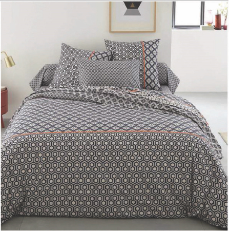 Printed Duvet Cover Set - Graphic Tribut